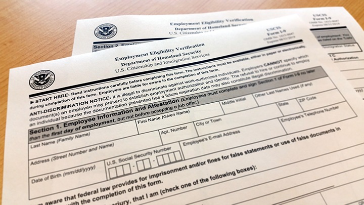 The Importance of Filling Out an I-9 Form