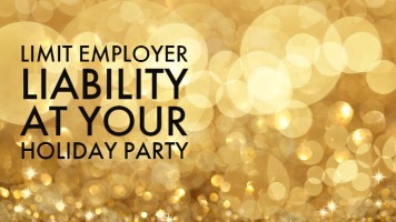 Limit Employer Liability at Your Holiday Party
